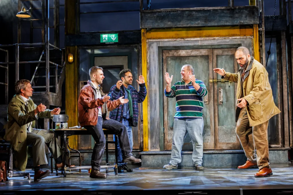 The Full Monty - Production photography features previous cast