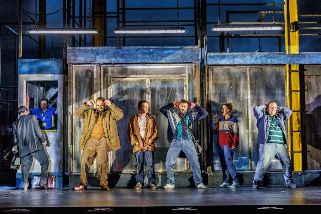 The Full Monty - Production photography features previous cast
